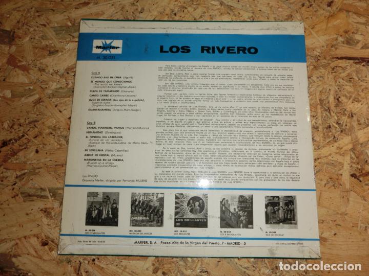Discos de vinilo: Los Rivero - Los Rivero (SPAIN 1967) - Foto 2