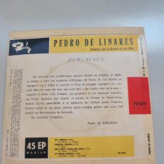 Discos de vinilo: PEDRO DE LINARES LUIS PENA ORAN GARCIA LORCA EP VINILO