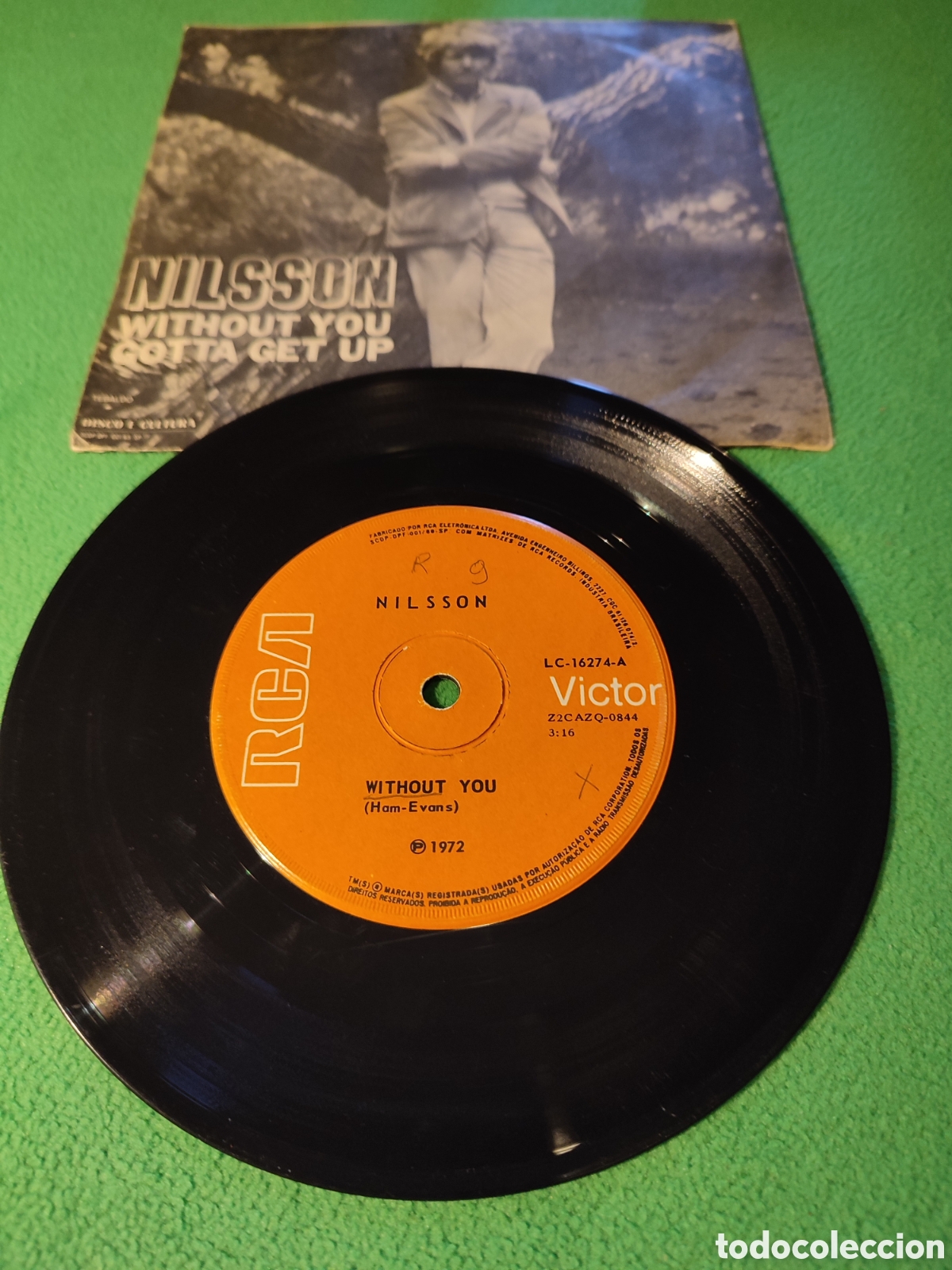 Discos de vinilo: Nilsson - Whitout you - Foto 2