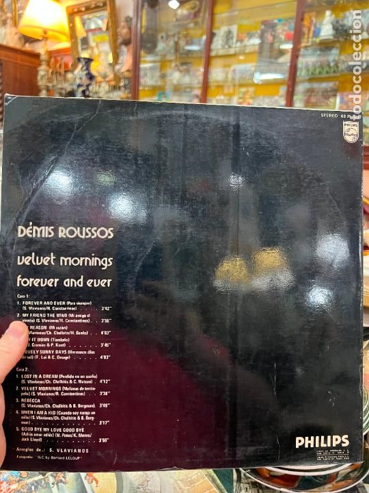Discos de vinilo: LP DEMIS ROUSSOS - FOREVER AND EVER - Foto 2