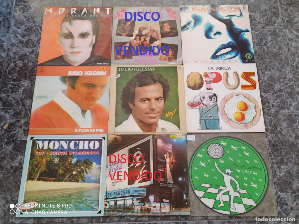 Disques de vinyle: Lote Discos Pop Rock Espa&ntilde;ol (3&euro; /VINILO) (EN LOTE O SUELTOS) (162)