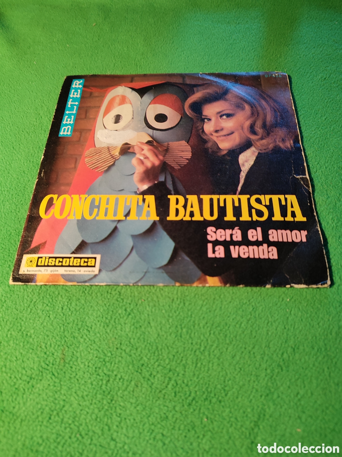 Discos de vinilo: Conchita Bautista - Ser&aacute; el amor - Foto 1