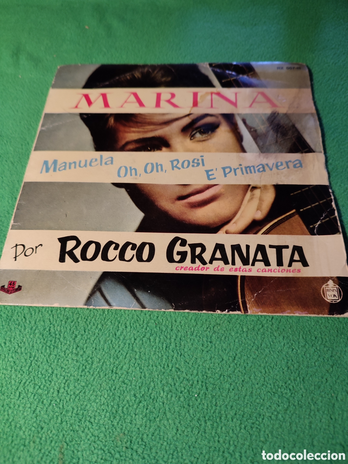 Discos de vinilo: Rocco Granata - Marina + 3 - Foto 1