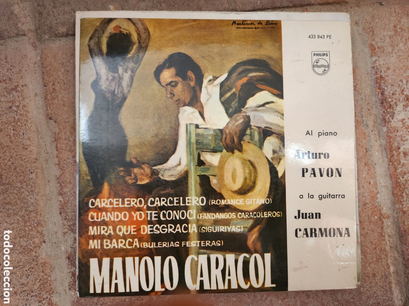 Discos de vinilo: Manolo Caracol carcelero - Foto 1