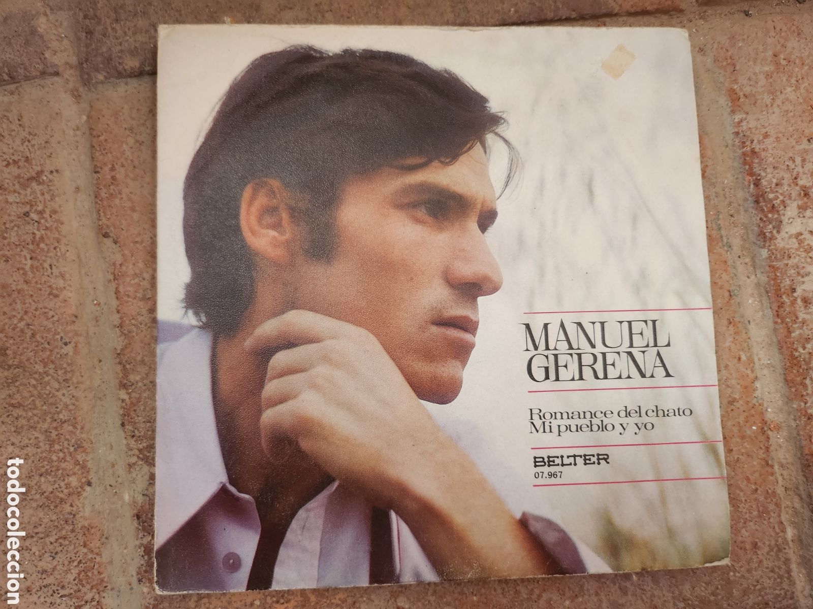 Discos de vinilo: Manuel Gerena romance del chato - Foto 1