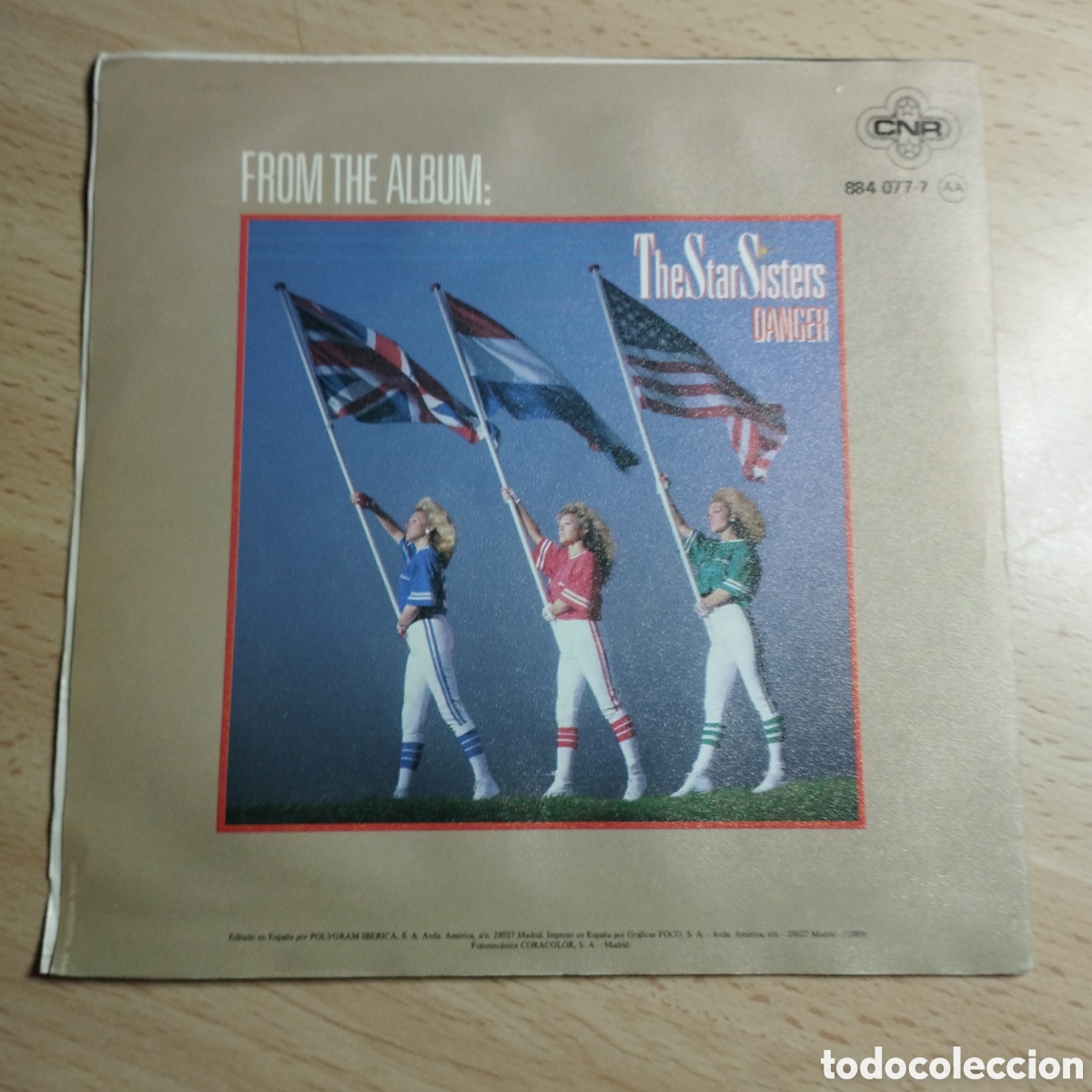 Discos de vinilo: Single 7&rdquo; The Star Sisters 1985 Danger ( Nuevo) - Foto 2