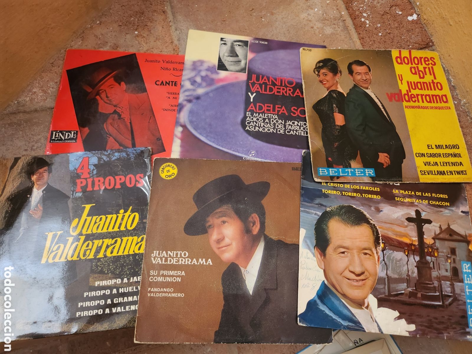 Discos de vinilo: Juanito Valderrama 6 discos - Foto 1