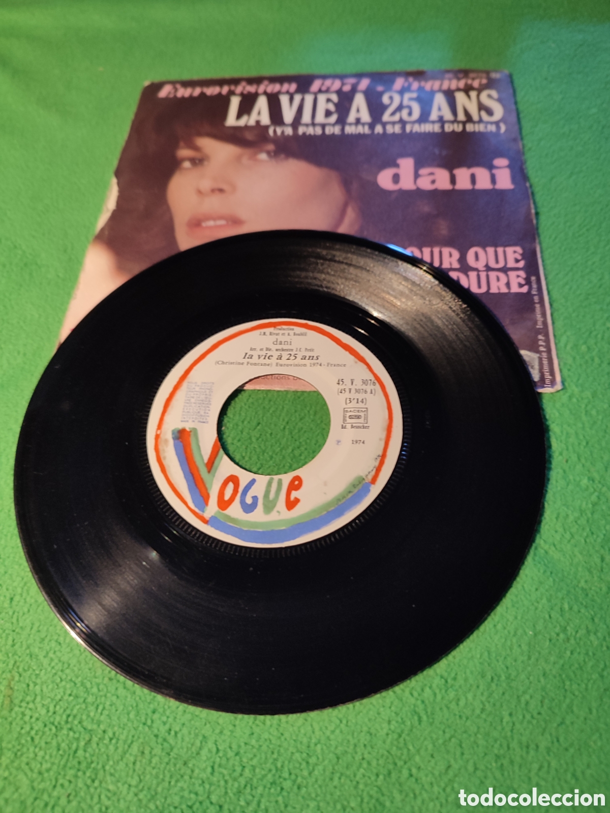 Discos de vinilo: Dani - La vie a 25 ans - Foto 2