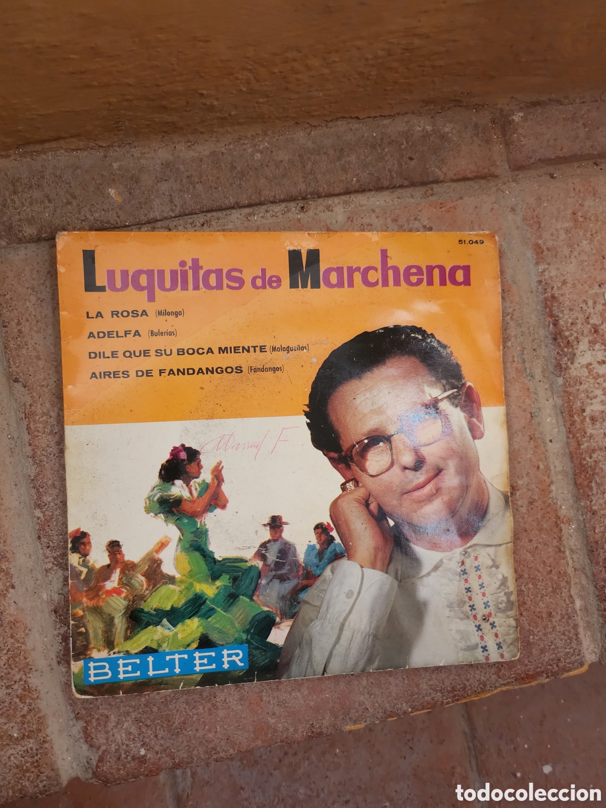 Discos de vinilo: Luquitas de Marchena la Rosa - Foto 1