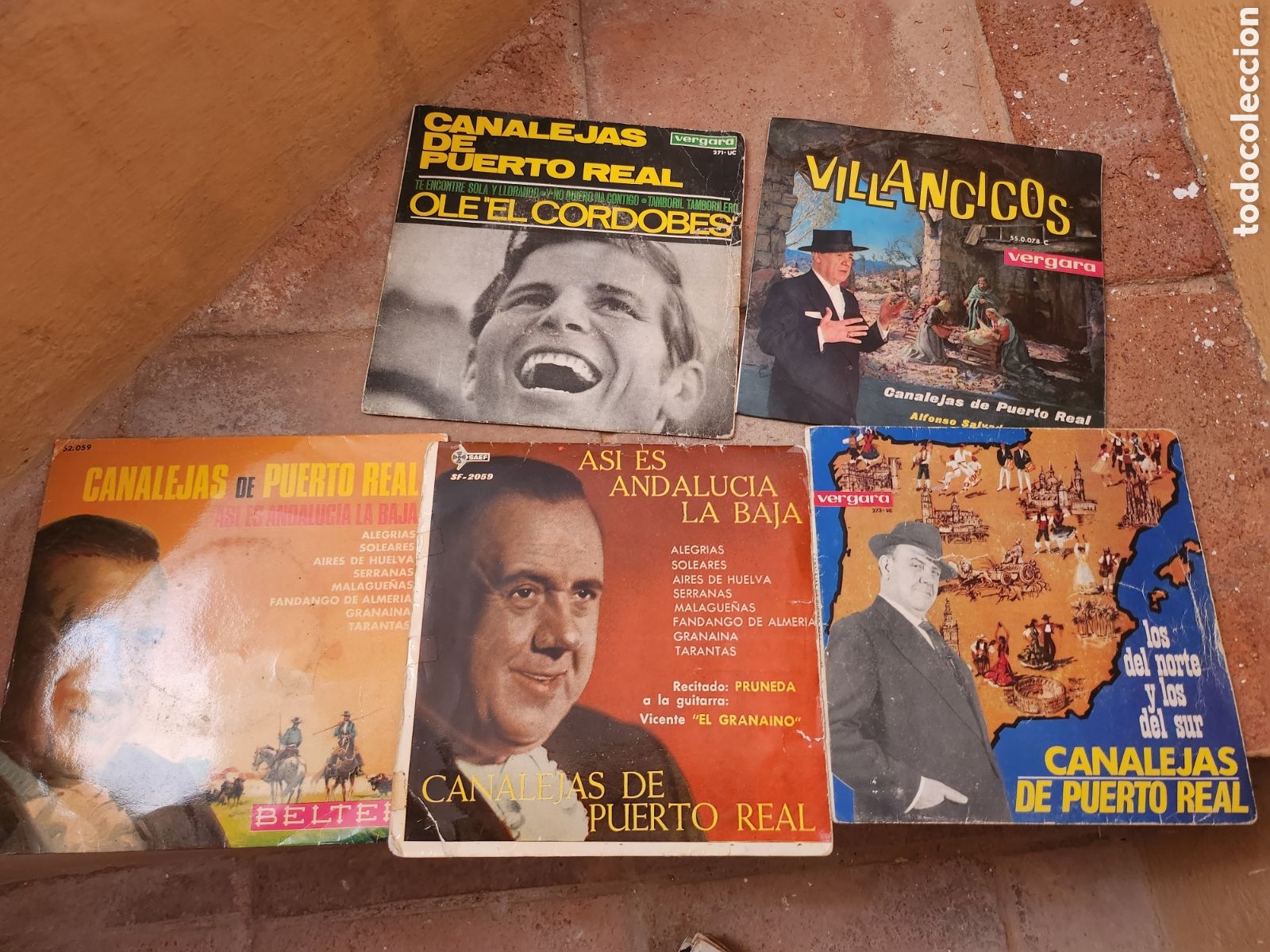 Discos de vinilo: Canalejas de Puerto Real 5 discos - Foto 1