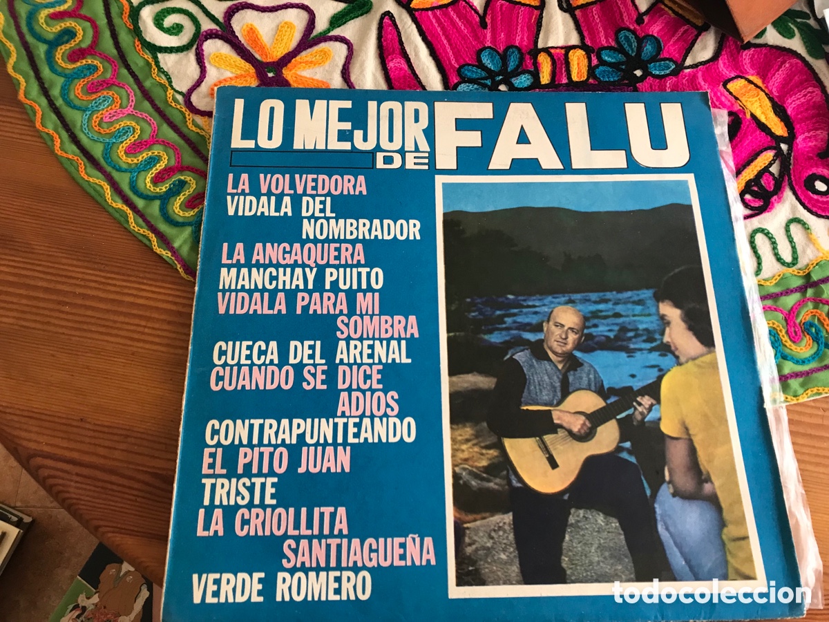 Disques de vinyle: Lo mejor de Eduardo Falu. Lo mejor de Falu. Sicamericana. Buenos Aires. Dif&iacute;cil