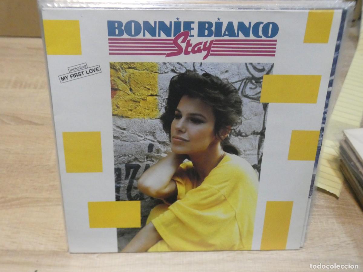 Disques de vinyle: PACC218 LP BONNIE BIANCO STAY 1987 BUEN ESTADO GENERAL