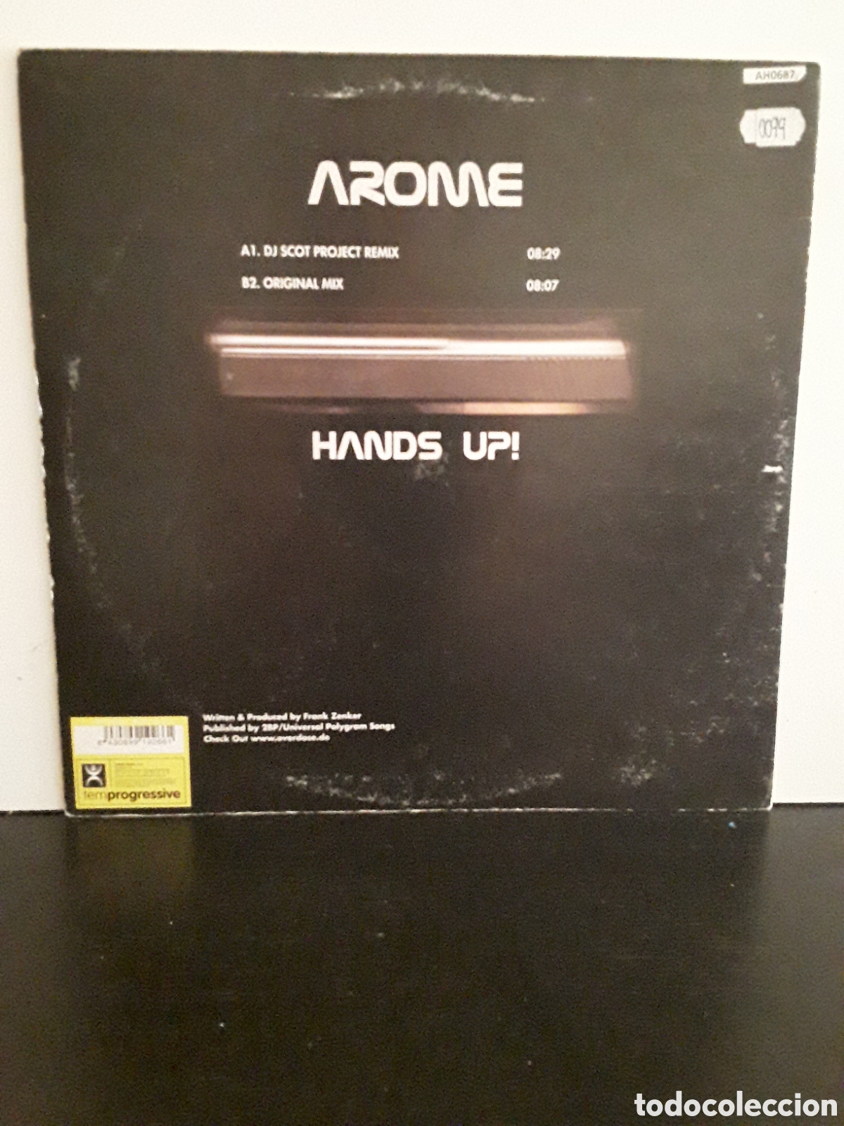 Discos de vinilo: Arome &lrm;&ndash; Hands Up! - Foto 2