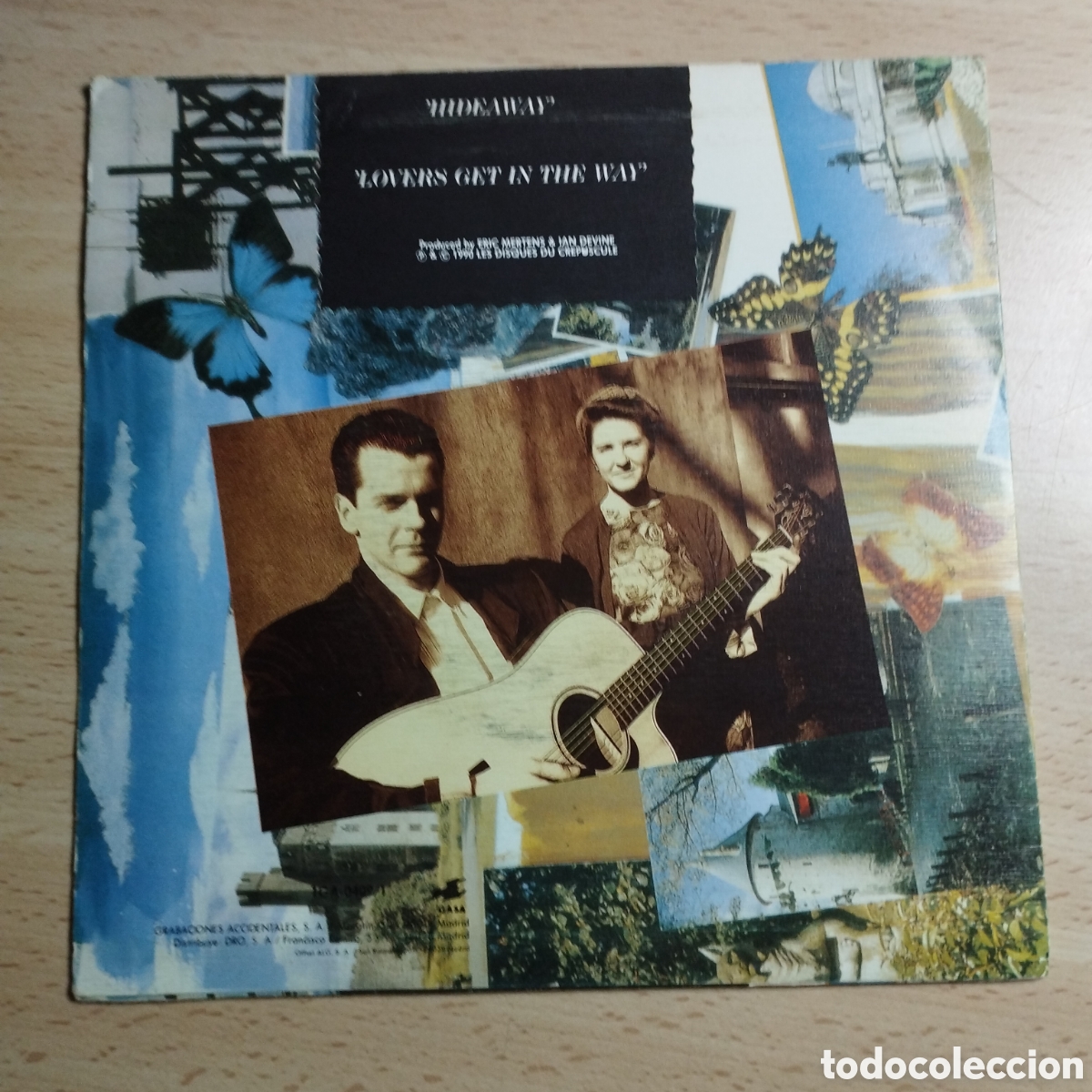 Discos de vinilo: Single 7&rdquo; Devine & Statton 1990 Hideaway + Lovers Get in the way. - Foto 2