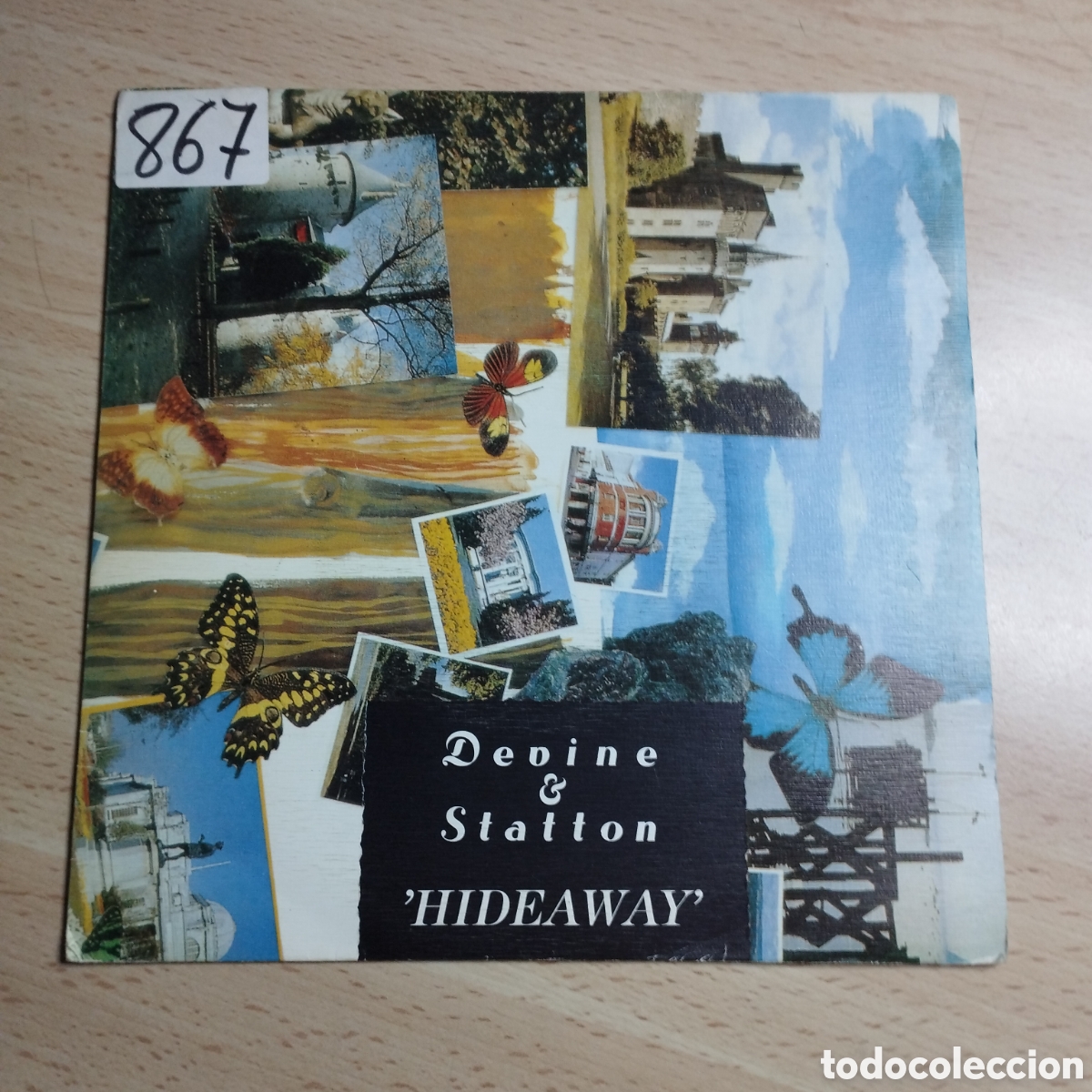 Discos de vinilo: Single 7&rdquo; Devine & Statton 1990 Hideaway + Lovers Get in the way. - Foto 1
