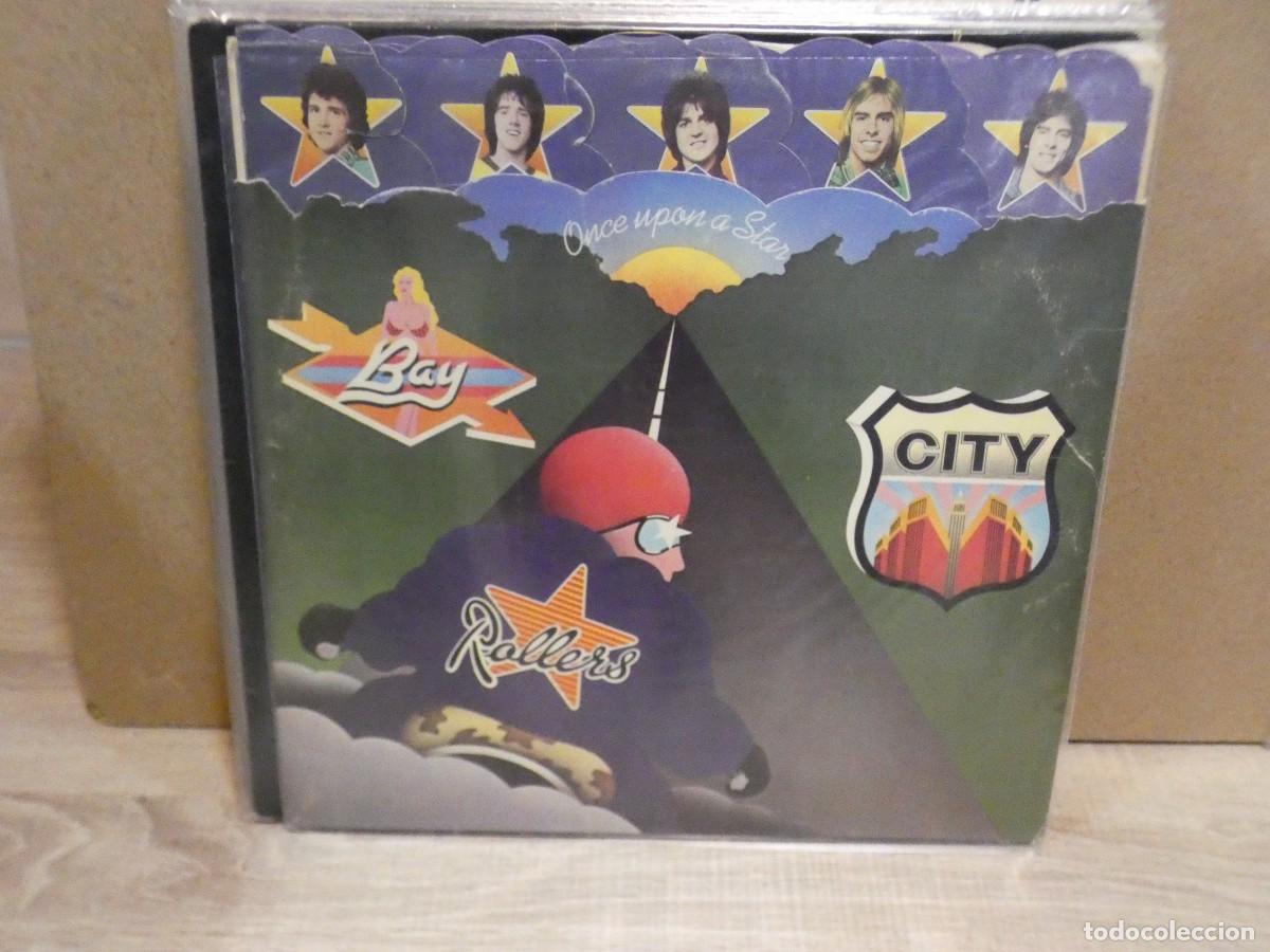 Dischi in vinile: PACC218 LP GLAM ROCK BAY CITY ROLLERS ONCE UPON A STAR CA 1975 ESTADO CORRECTO