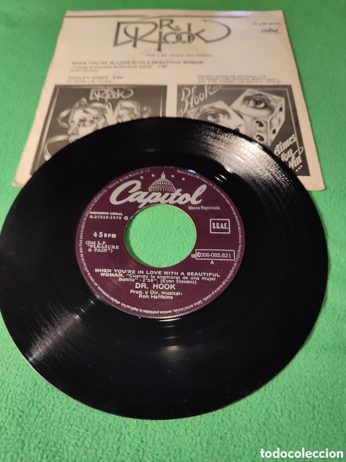 Discos de vinilo: Dr. Hook - Cuando te enamoras de una ... - Foto 2