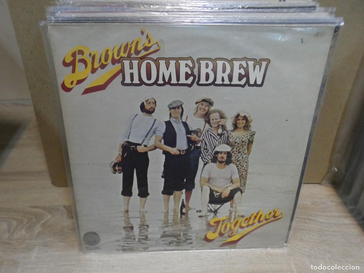 Discos de vinilo: PACC218 LP BROWNS HOMEBREW TOGETHER VERTIGO MEDUSA UK 74 BUEN ESTADO