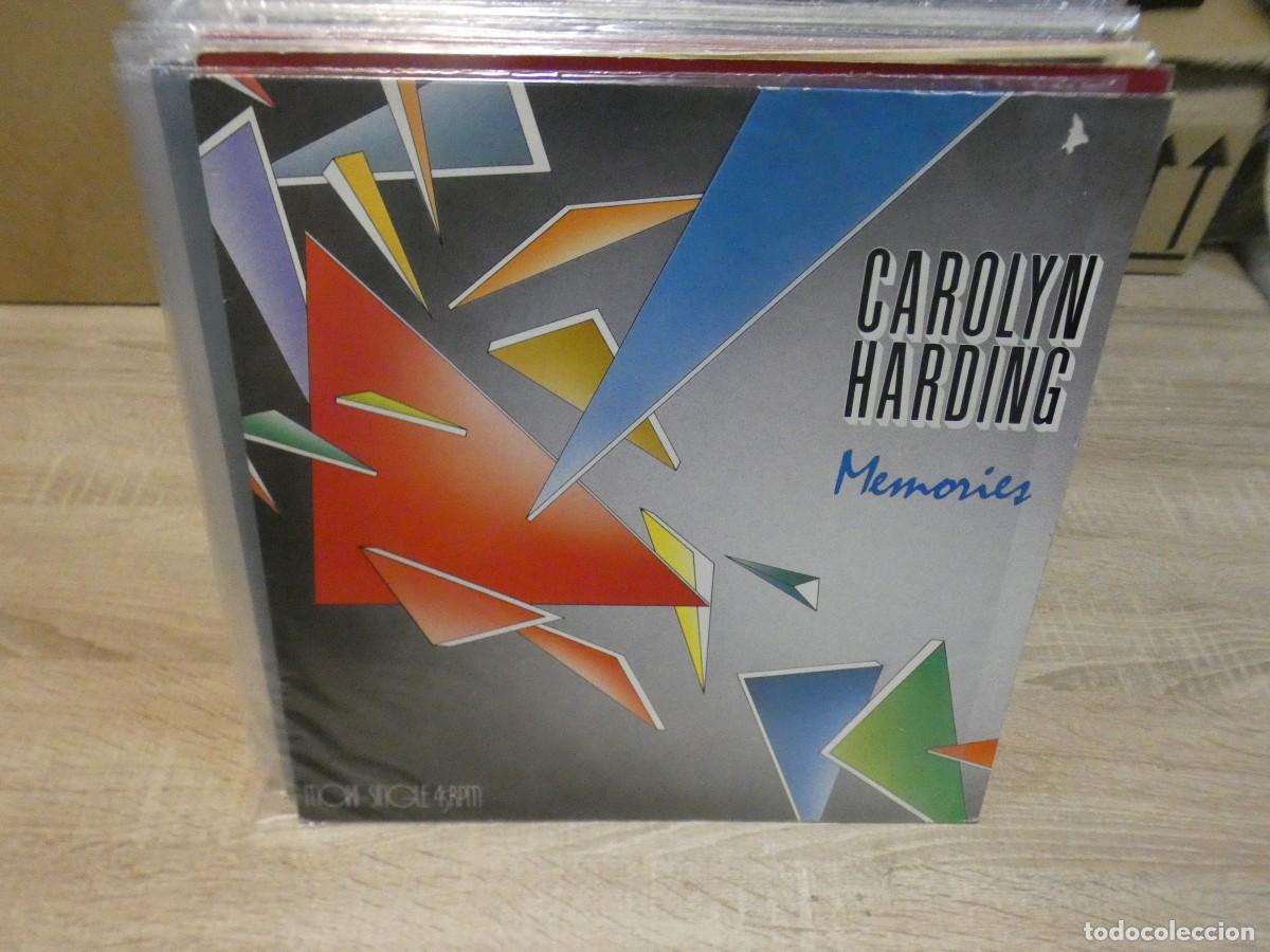 Disques de vinyle: PACC218 MAXI SINGLE CAROLYN HARDING MEMORIES, BUEN ESTADO GENERAL 1986