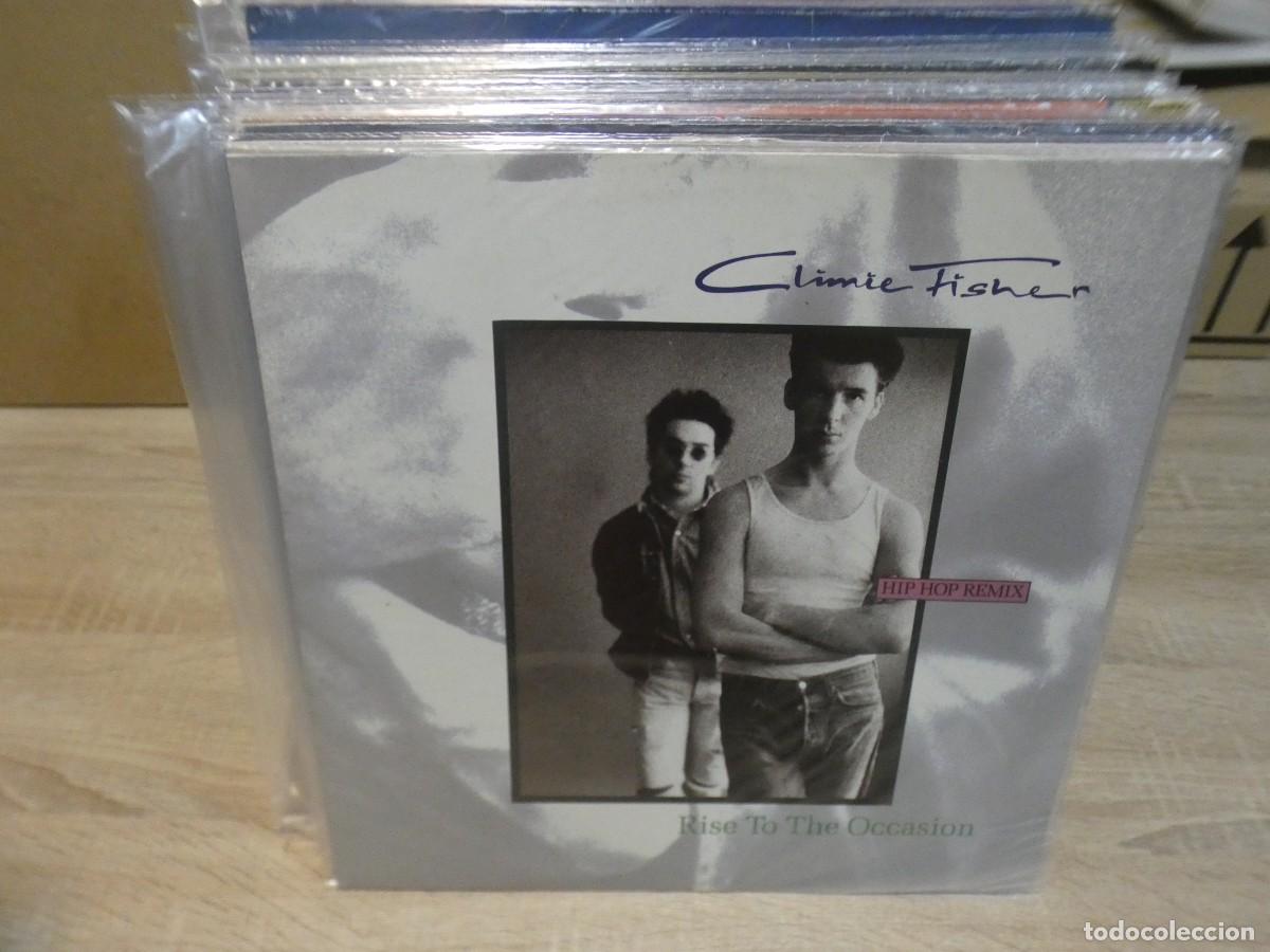 Disques de vinyle: PACC218 MAXI SINGLE CLIMMIE FISHER RISE TO THE OCASION REMIX, ESTADO TOLERABLE