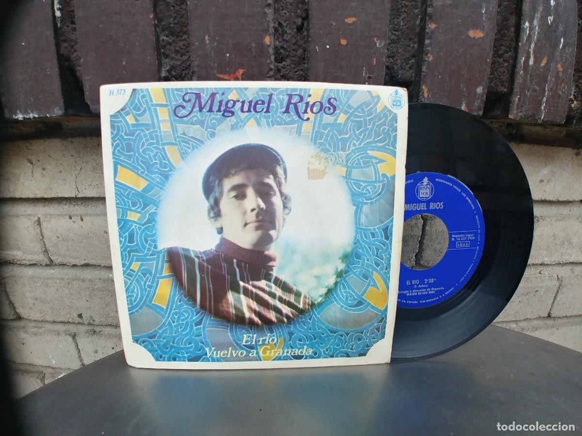 Discos de vinilo: MIGUEL RIOS-SINGLE EL RIO - Foto 1