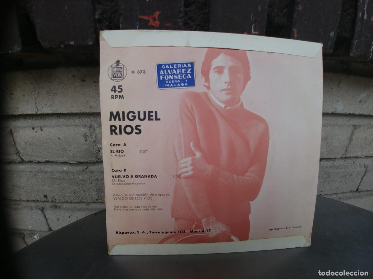 Discos de vinilo: MIGUEL RIOS-SINGLE EL RIO - Foto 2