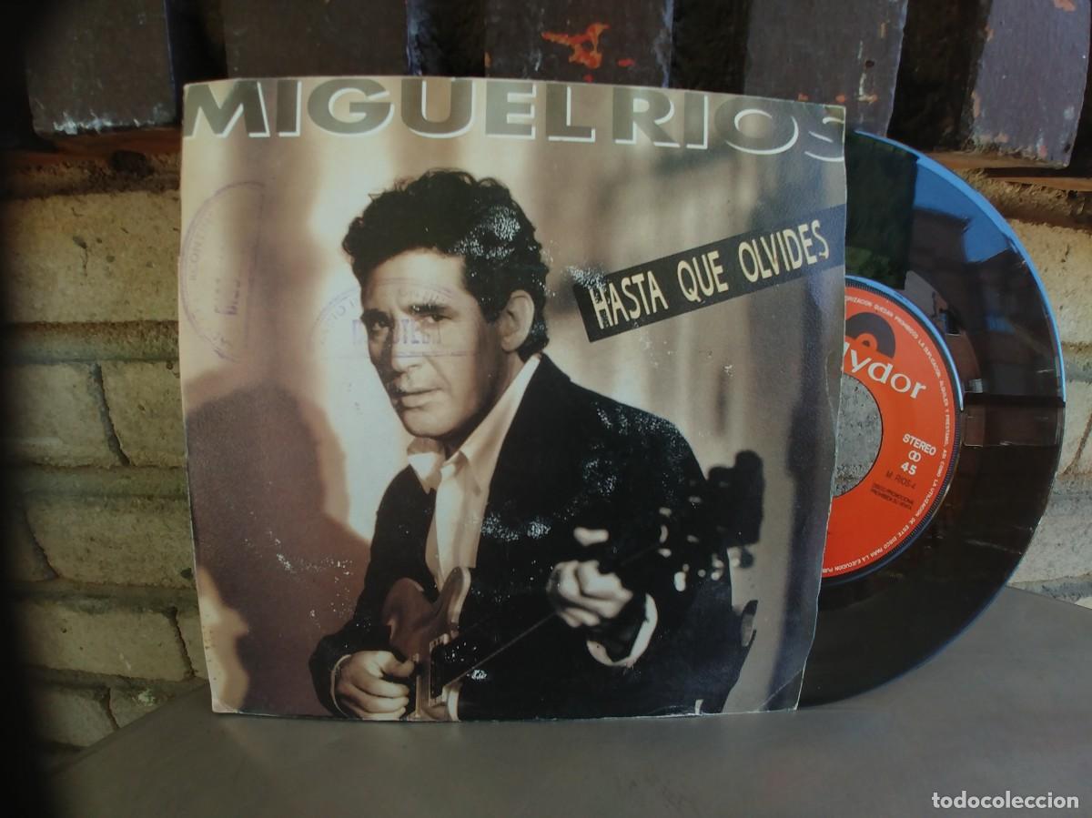 Discos de vinilo: MIGUEL RIOS-SINGLE HASTA QUE OLVIDES - Foto 1