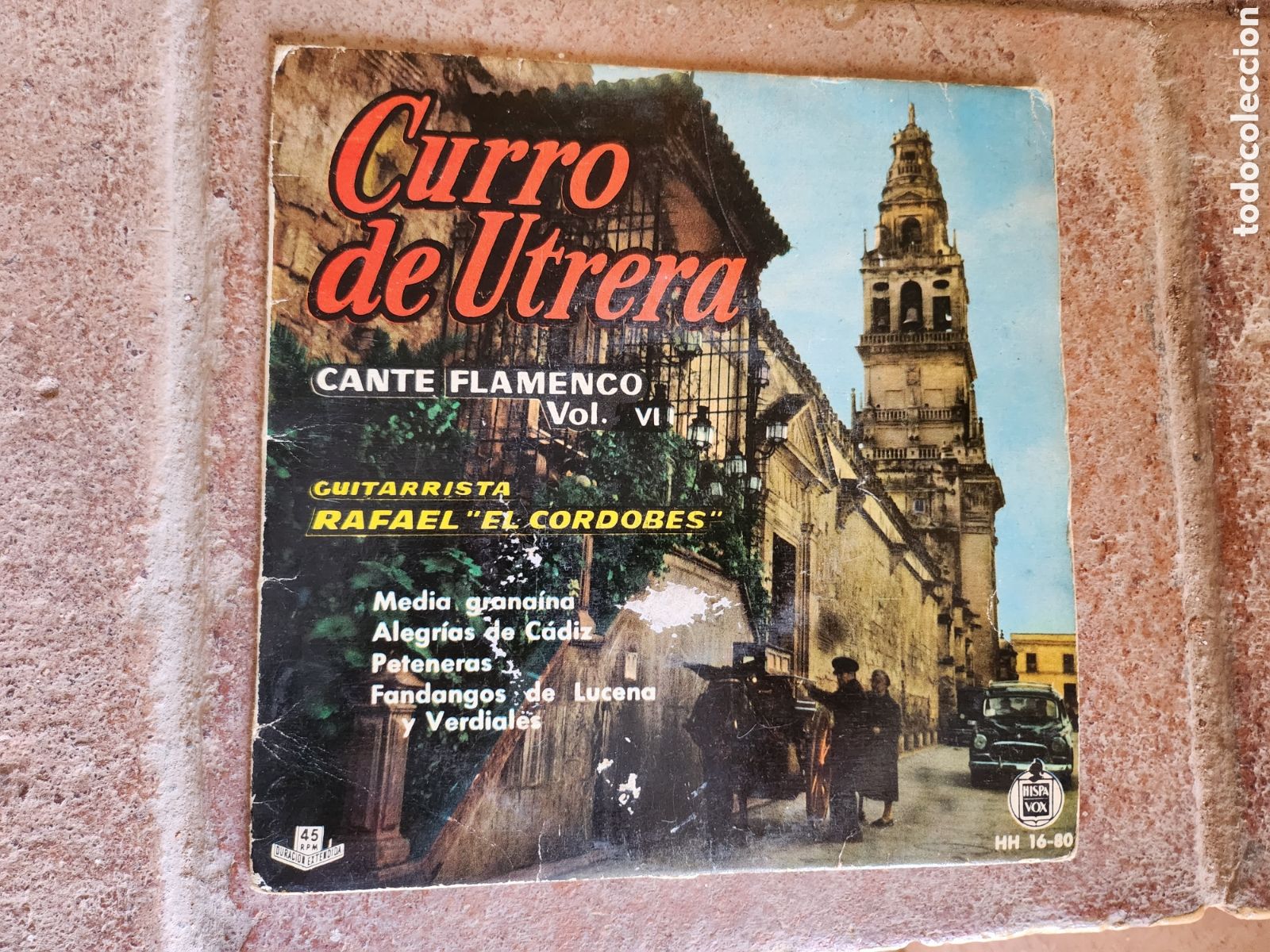 Discos de vinilo: Curro de Utrera vol. VI - Foto 1