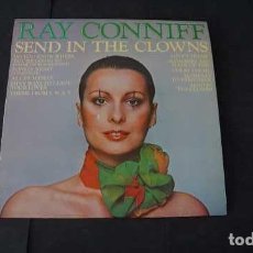 Discos de vinilo: LP, SEND IN THE CLOWNS, QUE ENTREN LOS PAYASOS, RAY CONNIFF, CBS S 81414, AÑO 1976.