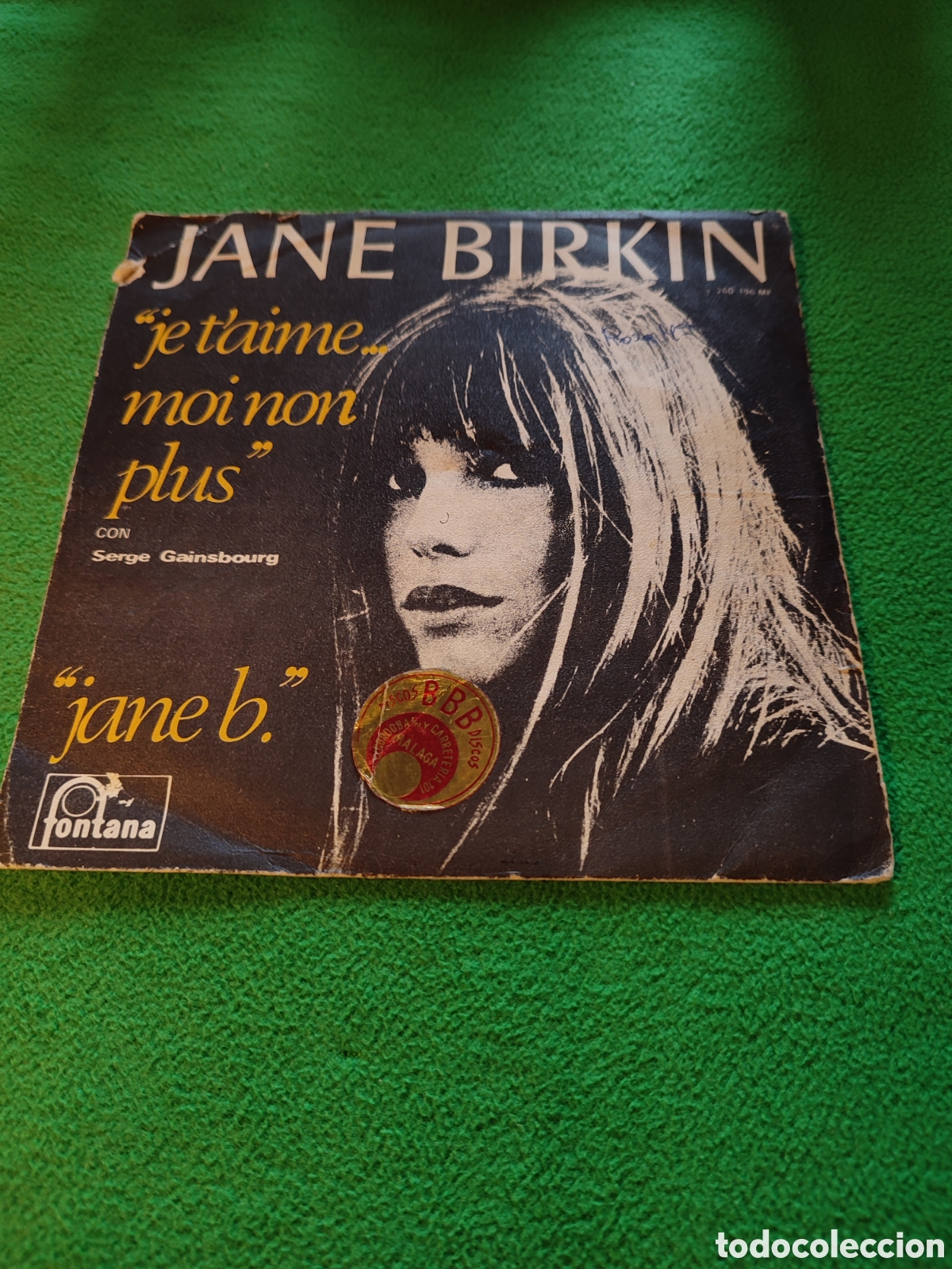 Discos de vinilo: Jane Birkin - Je Taime moi non plus - Foto 1