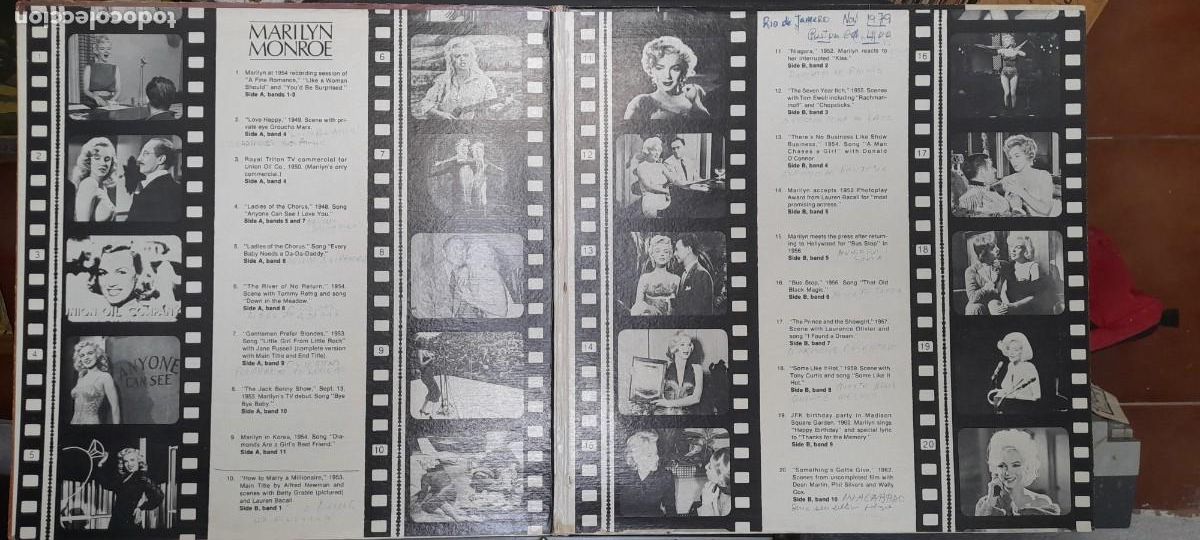 Discos de vinilo: Marilyn Monroe &lrm;&ndash; Legends 1976 - Foto 2