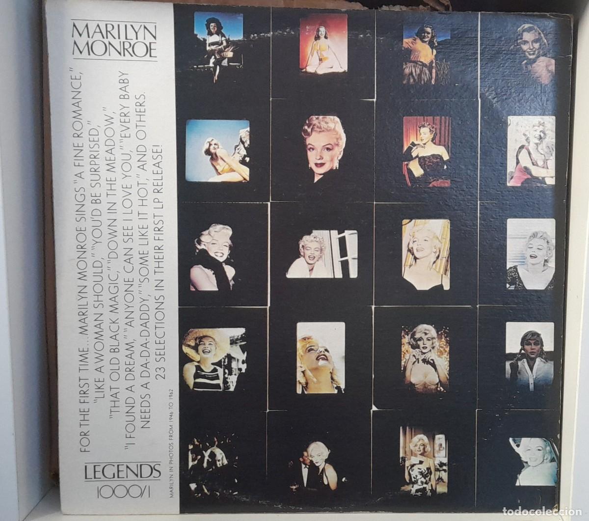 Discos de vinilo: Marilyn Monroe &lrm;&ndash; Legends 1976 - Foto 3