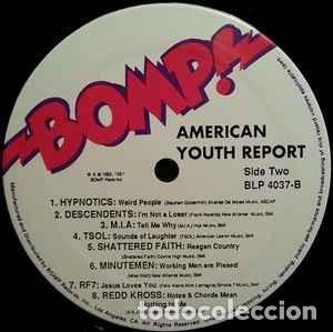 Discos de vinilo: Various &lrm;&ndash; American Youth Report - LP - Foto 4