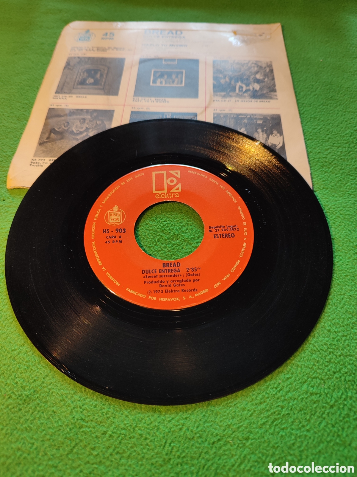 Discos de vinilo: Bread - Dulce entrega - Foto 2