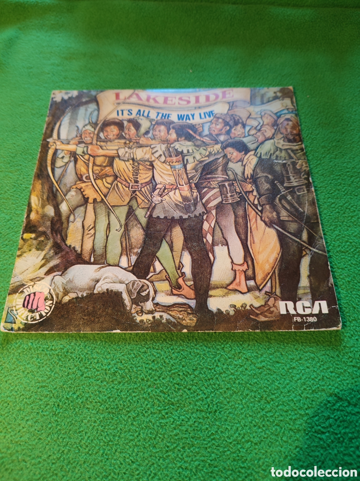 Discos de vinilo: Lakeside - Its All the way live - Foto 1