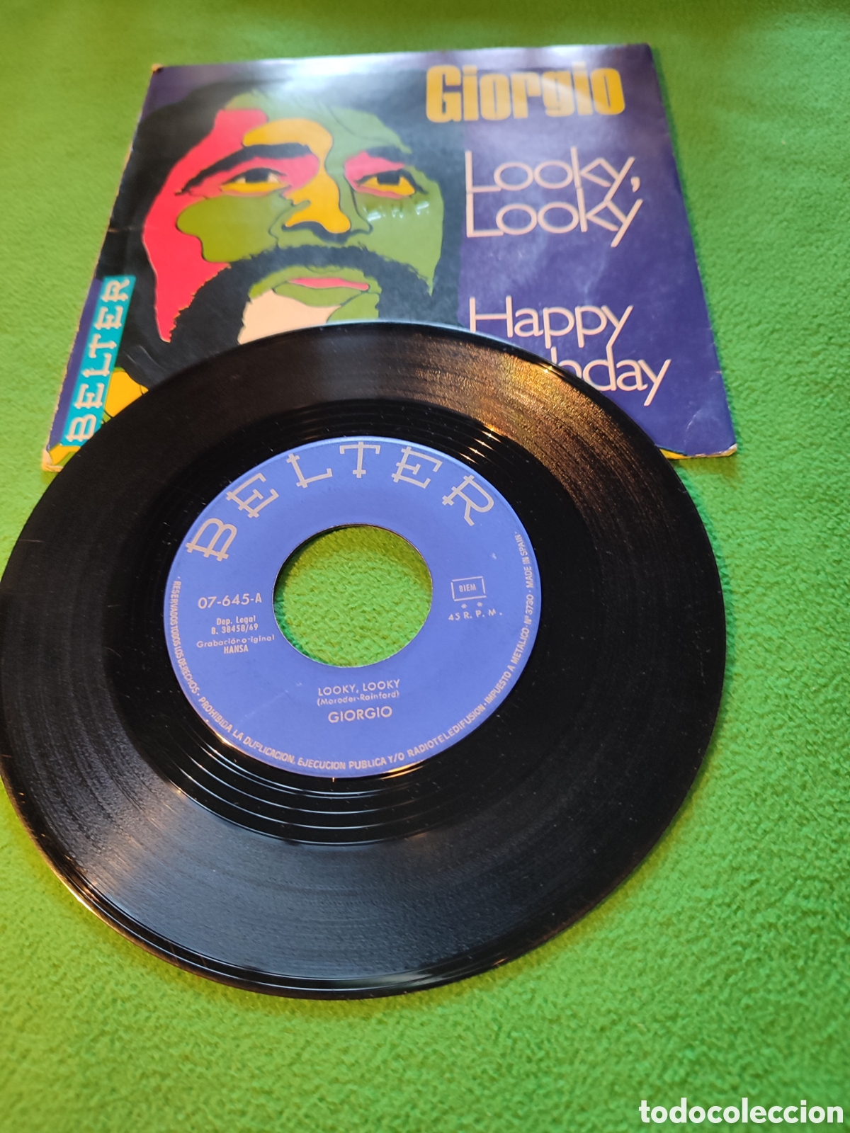 Discos de vinilo: Giorgio - Looking Looking - Foto 2