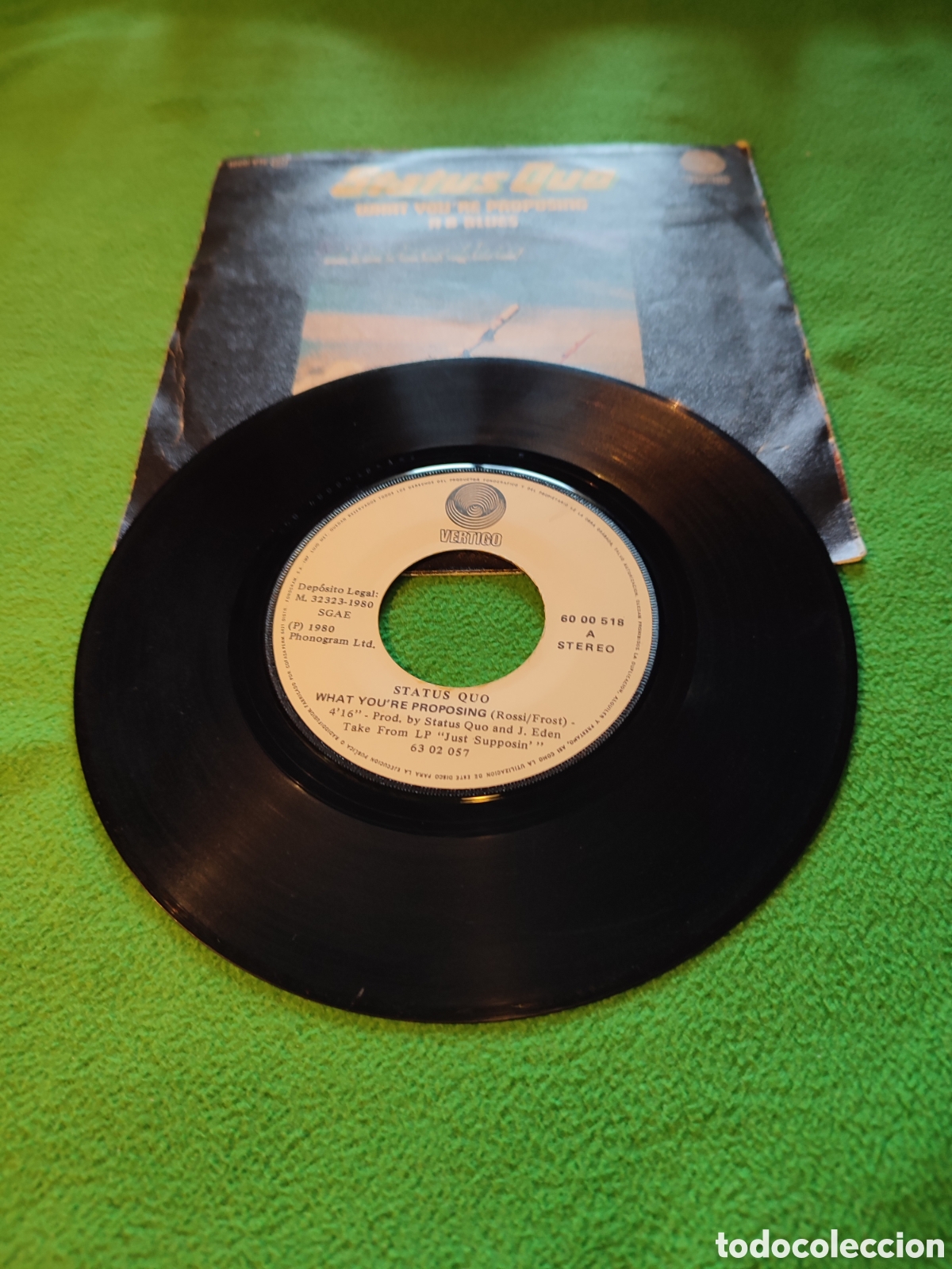 Discos de vinilo: Status Quo - Que me propones - Foto 2
