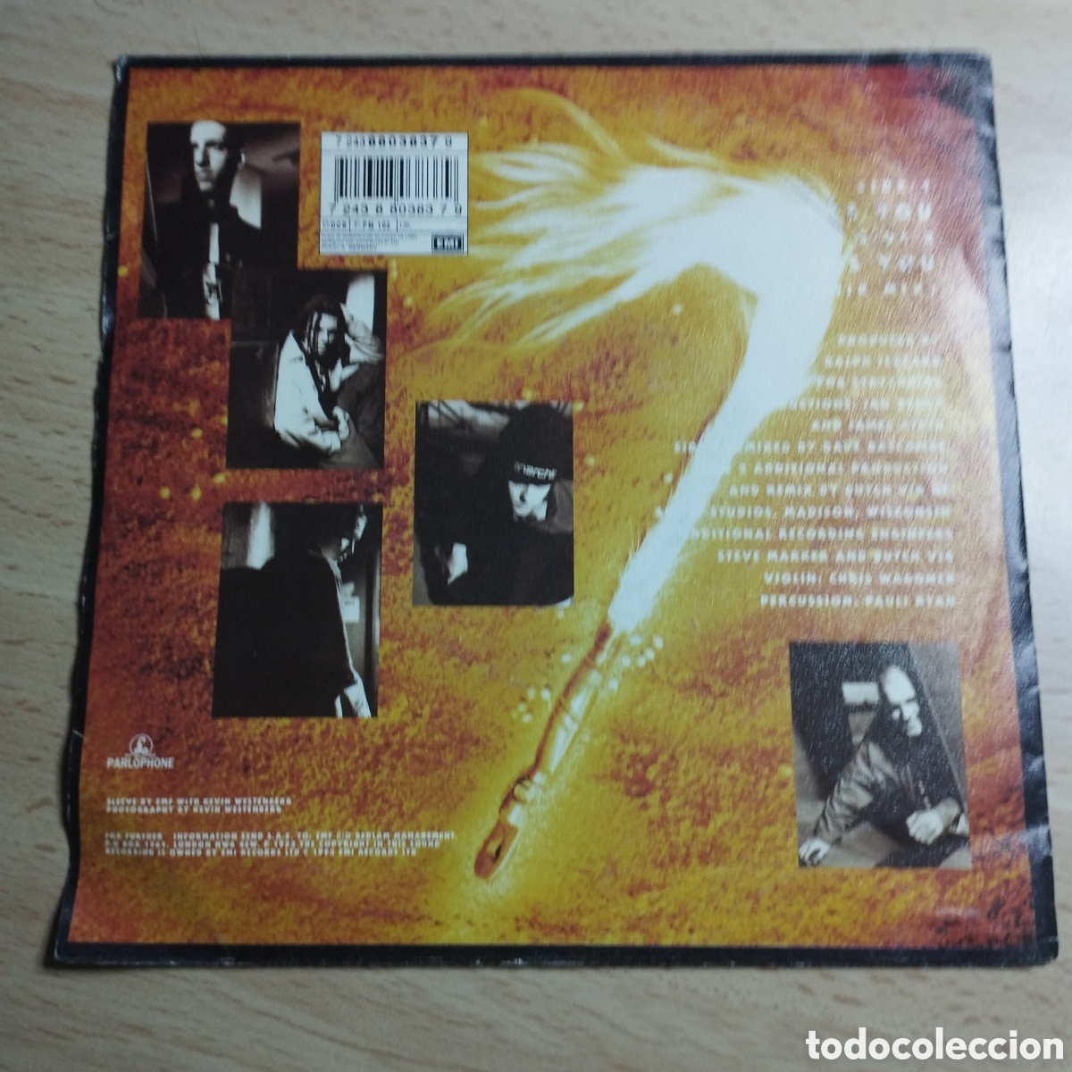 Discos de vinilo: Single 7&rdquo; EMF 1992 Its you + versi&oacute;n mix. - Foto 2