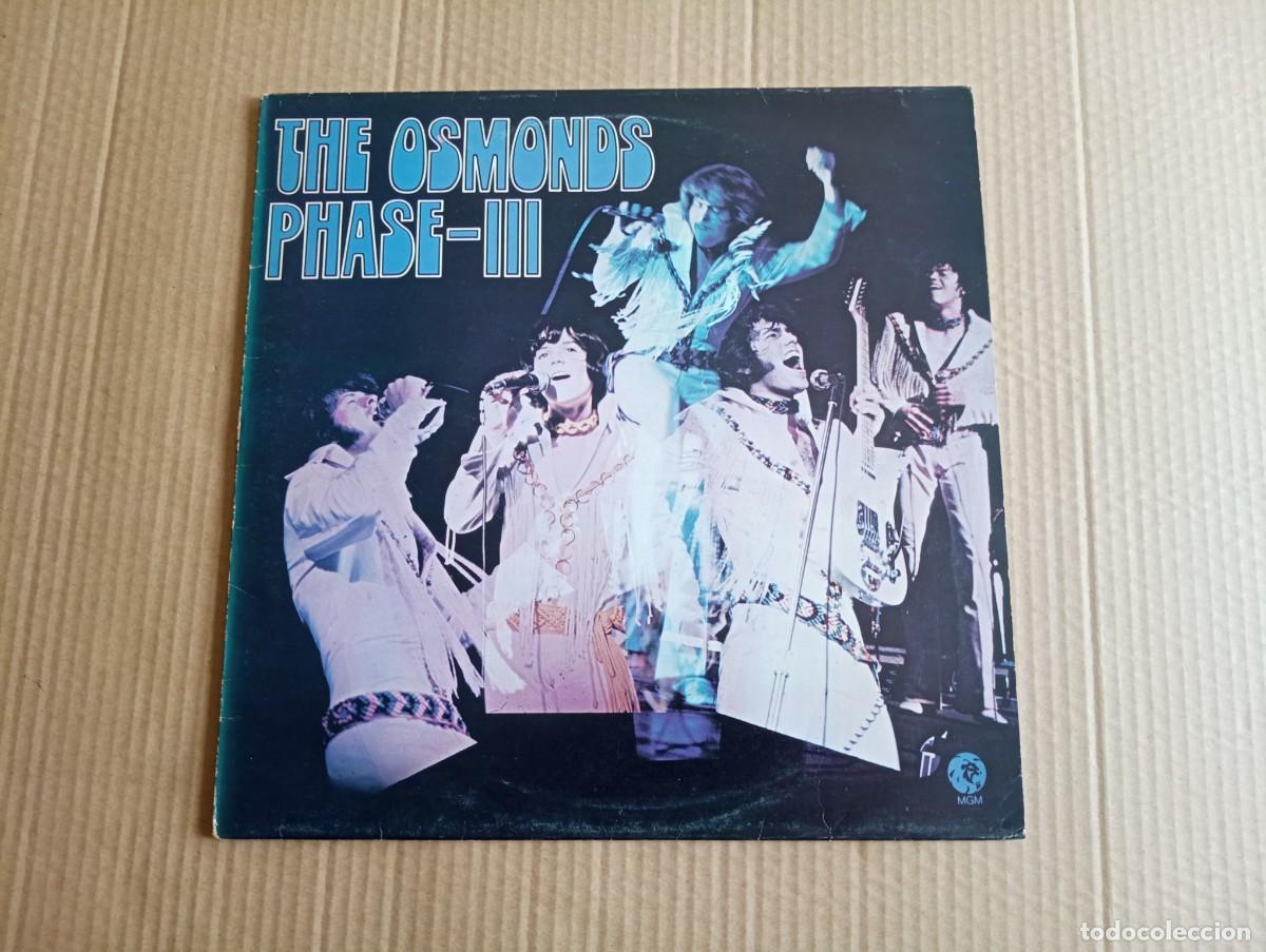 Discos de vinilo: THE OSMONDS - PHASE III LP 1972 EDICION INGLESA - Foto 1