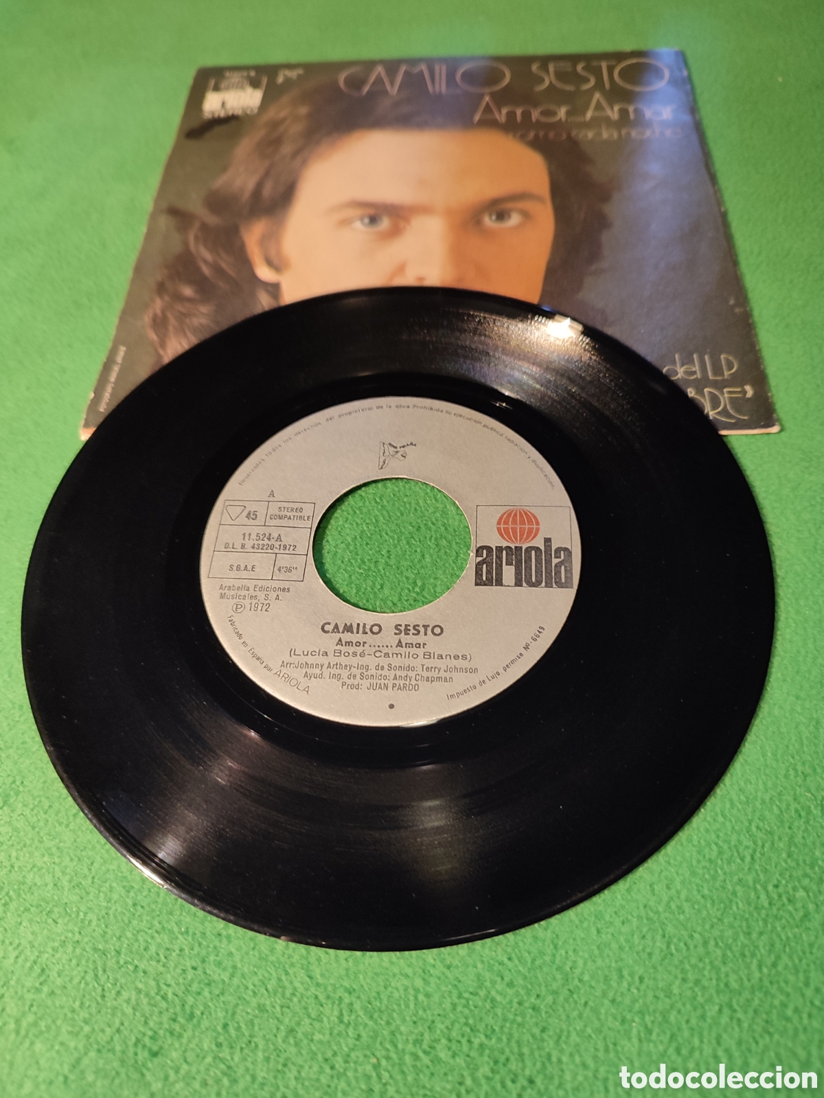 Discos de vinilo: Camilo Sesto - Amor.. Amar - Foto 2