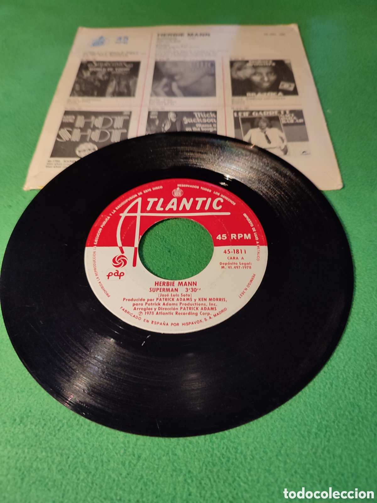 Discos de vinilo: Herbie Mann - Superman - Foto 2