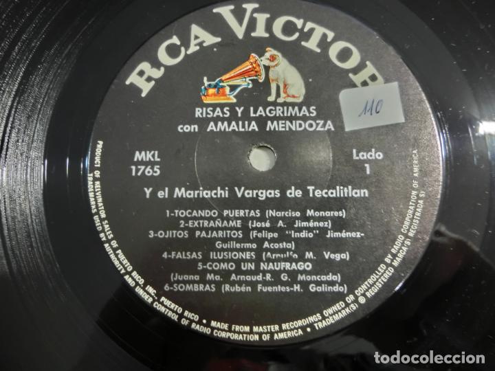 Discos de vinilo: Amalia Mendoza &ndash; Risas Y Lagrimas - Foto 3