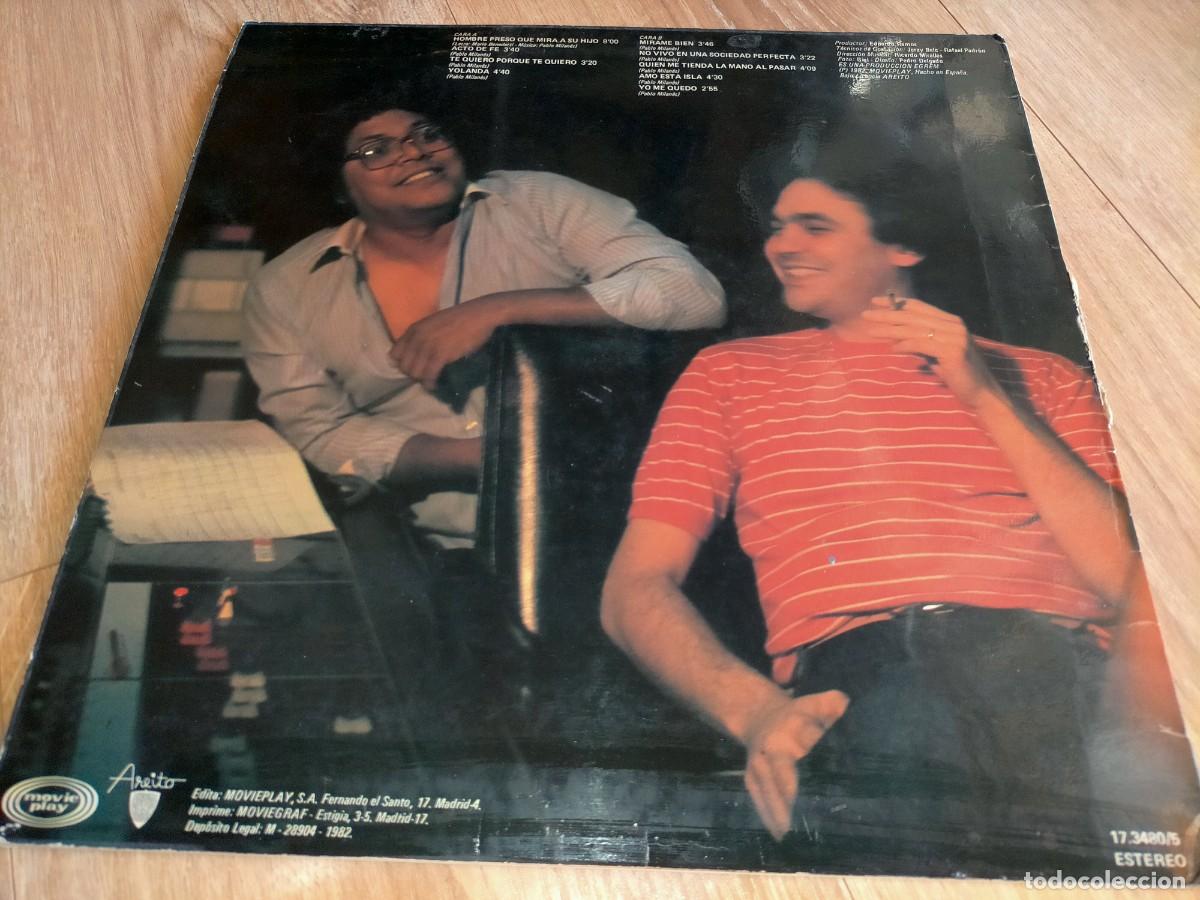 Discos de vinilo: PABLO MILAN&Eacute;S-ACTO DE FE-ORIGINAL 1982 - Foto 2