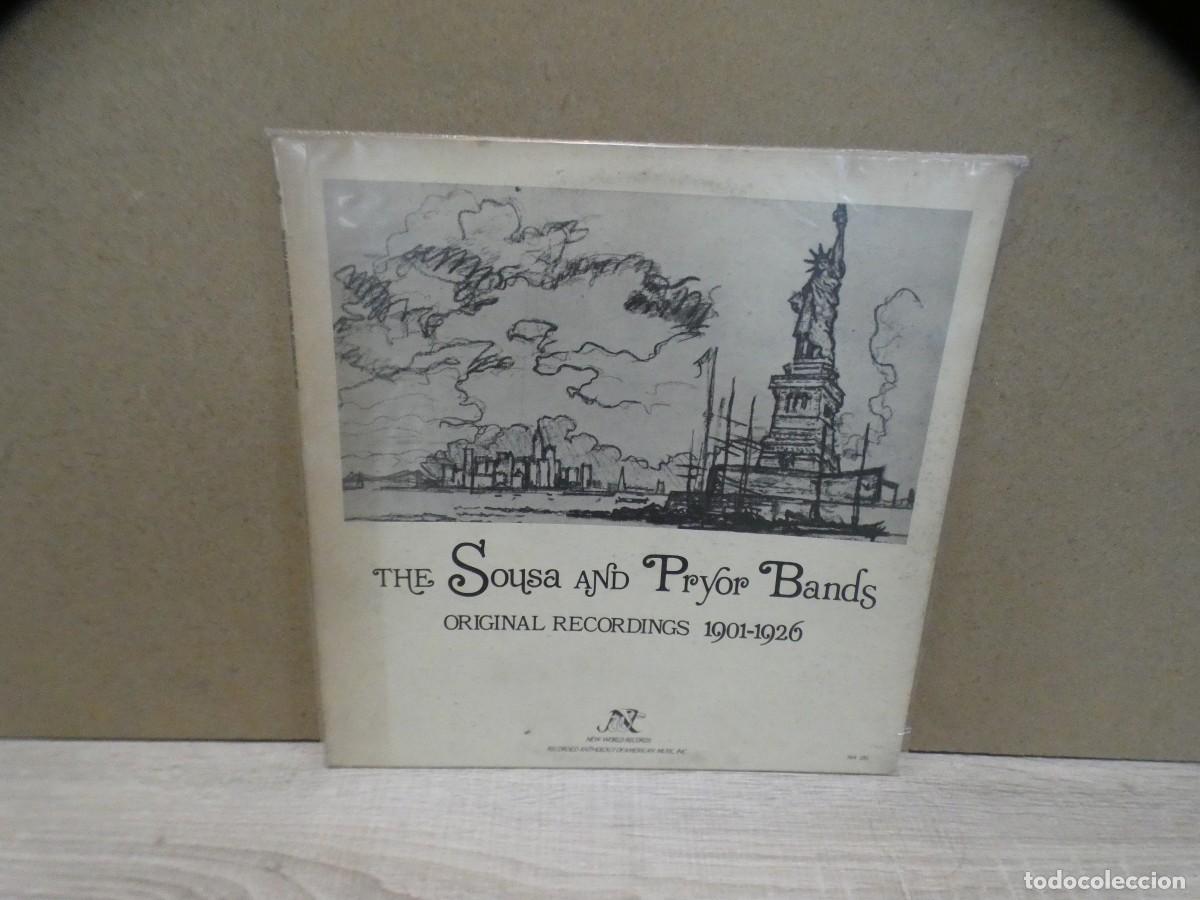 Vinyl records: BOXX223 LP GRUESO THE SOUSA AND PRYOR BANDS 1901-26 BUEN ESTADO GENERAL