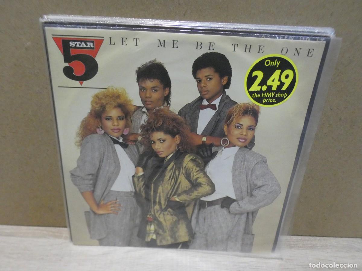 Vinyl records: BOXX223 MAXI SINGLE MUSICA NEGRA ESTADO DECENTE FIVE 5 STARR LET ME BE THE ONE