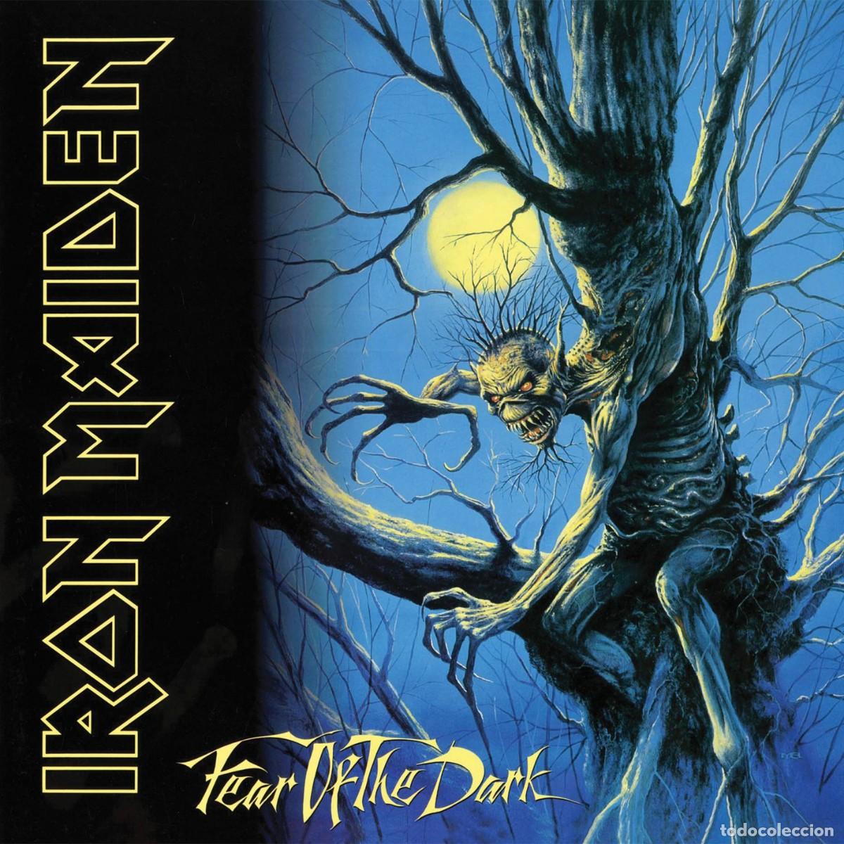 Discos de vinilo: IRON MAIDEN FEAR OF THE DARK 2 LPs NUEVO PRECINTADO