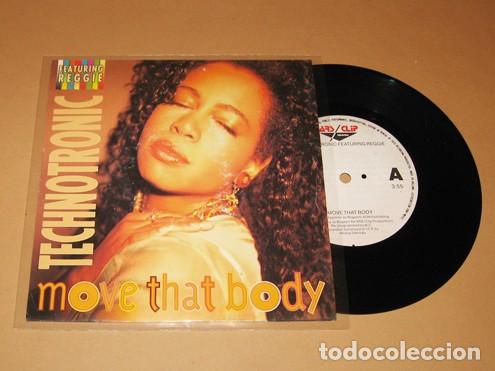 Discos de vinilo: TECHNOTRONIC - MOVE THAT BODY - SINGLE - 1991 - feat REGGIE (VOCALISTA DE INDEEP)