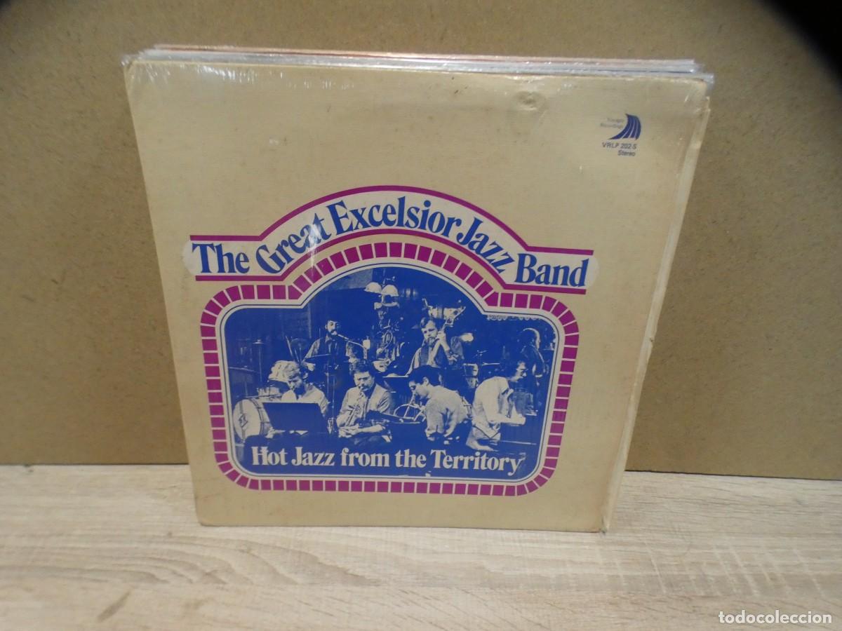 Vinyl records: BOXX223 LP JAZZ UK 70S BUEN ESTADO GENERAL THE GREAT EXCELSIOR JAZZ BAND