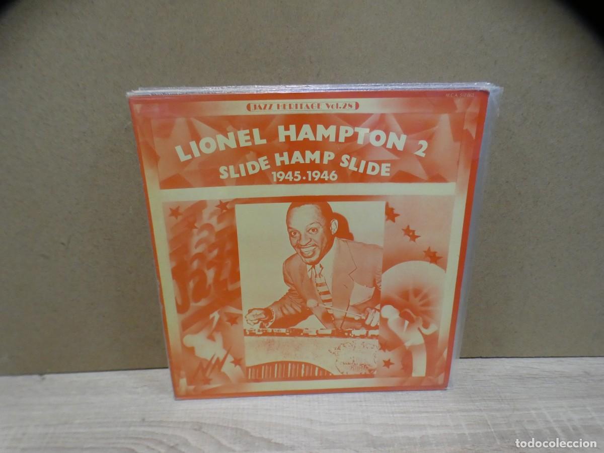 Vinyl records: BOXX223 LP JAZZ FRANCIA 70 LIONEL HAMPTON 2 SLIDE HAMP SLIDE 1945-46 BUEN ESTADO