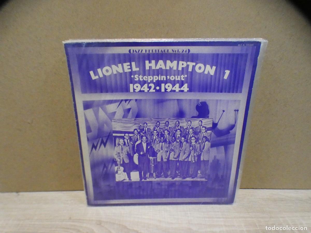 Vinyl records: BOXX223 LP JAZZ FRANCIA 70 LIONEL HAMPTON 1 STEPPING OUT 1942-44 BUEN ESTADO